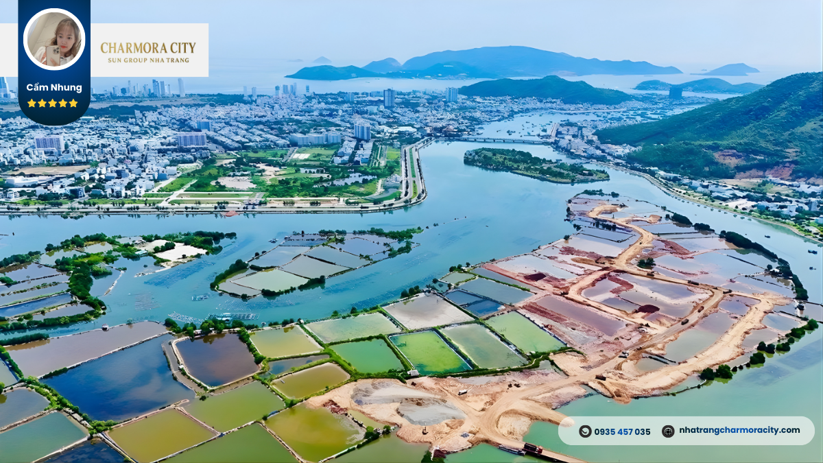 Cập nhật tiến độ dự án Charmora City Nha Trang mới nhất 2025